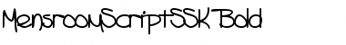MensroomScriptSSK Font