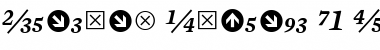 Mercury Numeric G1 SemiBold Italic Font