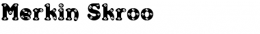 Merkin Skroo Regular Font