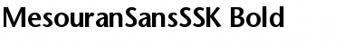 MesouranSansSSK Bold Font