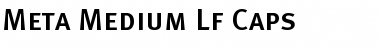 Meta Medium Font