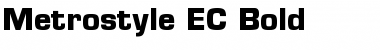 Metrostyle EC Font