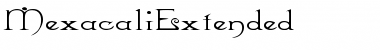 MexacaliExtended Regular Font