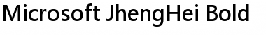 Microsoft JhengHei Font