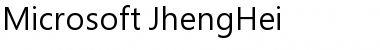 Microsoft JhengHei Regular Font