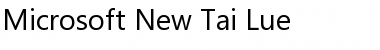 Microsoft New Tai Lue Regular Font