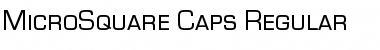 MicroSquare-Caps Font