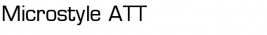 Microstyle ATT Regular Font