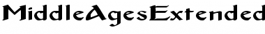 MiddleAgesExtended Regular Font