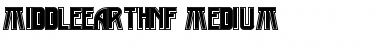 MiddleEarthNF Medium Font