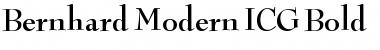 Bernhard Modern ICG Font