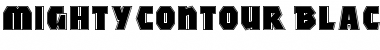 MightyContour Font