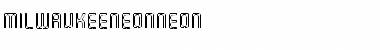 MilwaukeeNeonNeon Regular Font