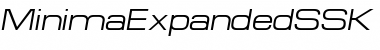 MinimaExpandedSSK Italic Font