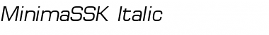 MinimaSSK Italic
