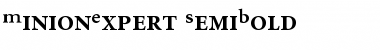 MinionExpert-SemiBold Font