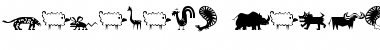 MiniPics LilCritters Font