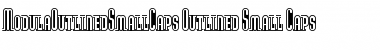 ModulaOutlinedSmallCaps Outlined Small Caps