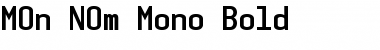 MOn NOm Mono Font