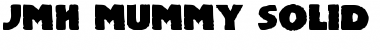 JMH Mummy Solid Regular Font