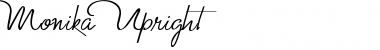 Monika 'Upright' Font
