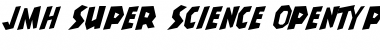 JMH Super Science Regular Font