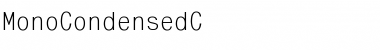 MonoCondensedC Font