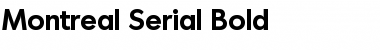 Montreal-Serial Bold Font