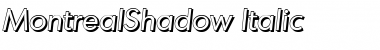MontrealShadow Font