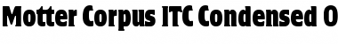 Motter Corpus ITC Font
