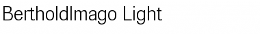 BertholdImago-Light Font