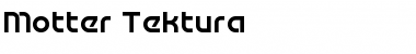 Motter Tektura Normal Font