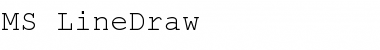 MS LineDraw Font