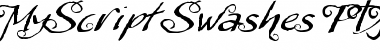 MyScript Swashes Font