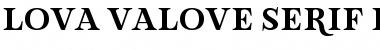 Lova Valove Serif Font