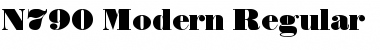 Download N790-Modern Font