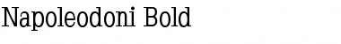 Napoleodoni Bold Font