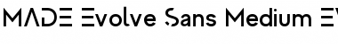 MADE Evolve Sans EVO Font