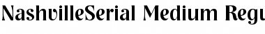 NashvilleSerial-Medium Font