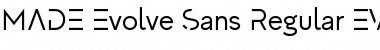 MADE Evolve Sans EVO Regular Font