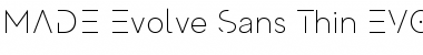 Download MADE Evolve Sans EVO Font