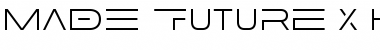 MADE Future X HEADER Font