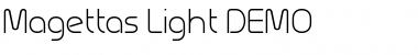 Magettas DEMO Light Regular Font