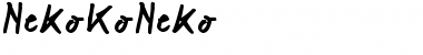 NekoKoNeko Regular Font