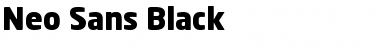Neo Sans Black Font
