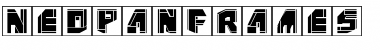NeoPanFrames Font