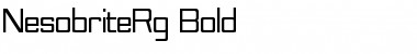 Nesobrite Bold Font