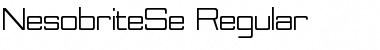 Nesobrite Semi-Expanded Font