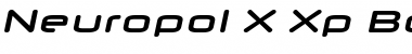 Neuropol X Xp Bold Italic Font