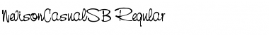NevisonCasualSB-Regular Regular Font